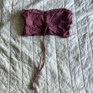 Free People Ruched Tube Top